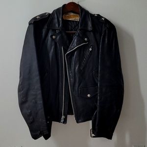 Vintage Schott Perfecto One Star Leather Motorcycle Jacket